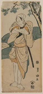 The Actor Ichikawa Danjuro as a Samurai, 1769-1825. Creator: Utagawa Toyokuni (Japanese