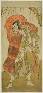 Ichikawa Hakuen I Prints: The Actor Ichikawa Danjuro V as Akushichibyoe Kagekiyo Disguised as a Beggar