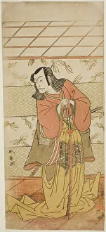 Ichikawa Hakuen I Prints: The Actor Ichikawa Danjuro V as Ashiya Doman in the Play Kikyo-zome Onna Urakata