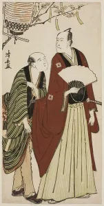 Kiyonaga Torii Prints: The Actor Ichikawa Danjuro V and his attendant