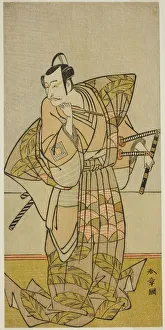 The Actor Ichikawa Danjuro V as Chichibu no Shigetada, Japan, c. 1773. Creator: Shunsho