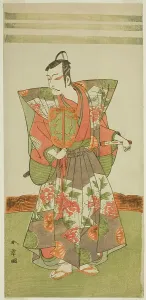 Ichikawa Hakuen I Prints: The Actor Ichikawa Danjuro V as Kudo Kanaishi in the Play Izu-goyomi Shibai no Ganjitsu