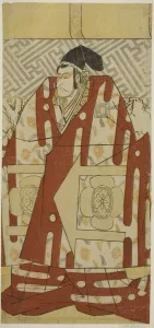 Ichikawa Hakuen I Prints: The Actor Ichikawa Danjuro V as Kudo Suketsune in the Play Koi no Yosuga Kanegaki