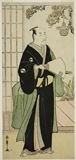 Ichikawa Hakuen I Prints: The Actor Ichikawa Danjuro V as Oboshi Yuranosuke in the Play Kanadehon Chushingura