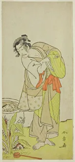 Ichikawa Hakuen I Prints: The Actor Ichikawa Danjuro V as Soga no Dozaburo (?) in the Play Shida Yuzuriha Horai