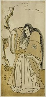 Globe Gallery: The Actor Ichikawa Danzo IV as Shutokuin in the Play Tokimekuya O-Edo no Hatsuyuki... c. 1780