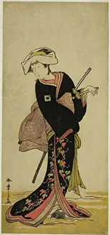 Katsumiyagawa Yusuke Prints: The Actor Ichikawa Danzo IV as Tonase in the Play Kanadehon Chushingura