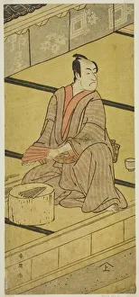 The Actor Ichikawa Monnosuke II as Daidoji Tabatanosuke in the Play Mukashi Mukashi The Actor Ichikawa Monnosuke II as Daidoji Tabatanosuke in the Play Mukashi Mukashi