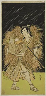Ichikawa Monnosuke Prints: The Actor Ichikawa Monnosuke II as Hayano Kampei in the Play Kanadehon Chushin