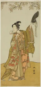 Ichikawa Monnosuke Prints: The Actor Ichikawa Monnosuke II as Shimokobe Shoji Yukihira