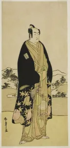 The Actor Ichikawa Monnosuke II in an Unidentified Role, Japan, early 1780s. Creator: Shunsho