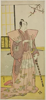 Ichikawa Omezô Prints: The Actor Ichikawa Omezo I as Koyurugi Motomenosuke (?) in the Play Haru no Nishiki