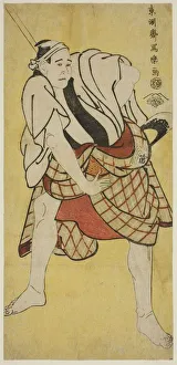 The actor Ichikawa Tomiemon as Inokuma Monbei, 1794. Creator: Toshusai Sharaku
