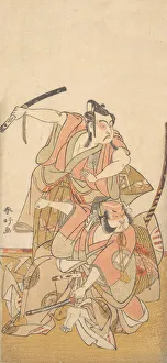 Yaozo Ichikawa Prints: The Actor Ichikawa Yaozo II in the Role of Soga no Goro, ca. 1772