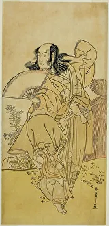 Yaozo Ichikawa Prints: The Actor Ichikawa Yaozo III as Kusunoki Uraminosuke Disguised as a Male Fox from Tsuka