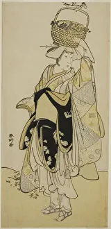 The Actor Ichikawa Yaozo III as Shiragiku in the Dance Sequence 'Shinobu Uri" The Actor Ichikawa Yaozo III as Shiragiku in the Dance Sequence 'Shinobu Uri"
