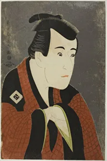 Yaozo Ichikawa Prints: The actor Ichikawa Yaozo III as Tanabe Bunzo, 1794. Creator: Toshusai Sharaku