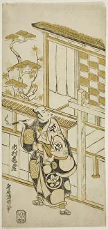 Kiyonobu Torii Prints: The Actor Ichimura Kamezo I as Tanba Yosaku, c. 1754. Creator: Torii Kiyonobu II