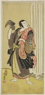 The Actor Ichimura Uzaemon IX as Seigen in the Play Ise-goyomi Daido Ninen... c. 1768