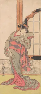 The Actor Iwai Hanshiro, 1780-1790. Creator: Kinchodo Sekiga
