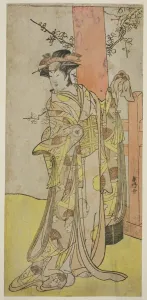 The Actor Iwai Hanshiro IV as Kitsune ga Saki Otama (?) in the Play Miyakodori Yayoi The Actor Iwai Hanshiro IV as Kitsune ga Saki Otama (?) in the Play Miyakodori Yayoi