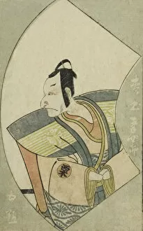 Images Dated 7th February 2022: The Actor Matsumoto Koshiro II, from 'A Picture Book of Stage Fans (Ehon butai ogi)', Japan, 1770