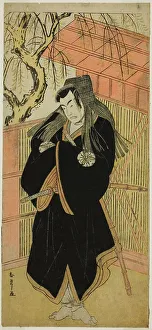 Katsumiyagawa Yusuke Prints: The Actor Matsumoto Koshiro IV as Matsuo-maru (?) in the Play Sugawara Denju Tenarai
