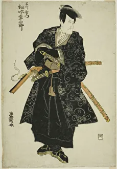 The actor Matsumoto Koshiro V as Ishikawa Goemon in the play Sanmon Gosan no Ki... 1810. Creator: Utagawa Toyokuni I