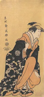 Sharaku Prints: Actor Nakamura Kumetaro II as Minato, the Wife of Yura Hyogonosuke, 1794-95. 1794-95
