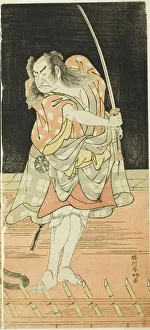 Ready Prints: The Actor Nakamura Nakazo I as Danshichi Kurobei in Act Eight of the Play Natsu... c