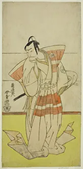 Hidetsuru Prints: The Actor Nakamura Nakazo I as Kudo Suketsune in the Play Edo no Fuji Wakayagi Soga