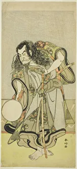 Shunko Katsukawa Prints: The Actor Nakamura Nakazo I as Monk Shunkan in the Play Hime Komatsu Ne no Hi... c. 1778
