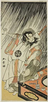 Villain Prints: The Actor Nakamura Nakazo I in the Role of an Evil Courtier