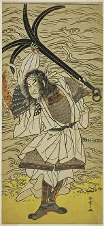 Hidetsuru Prints: The Actor Nakamura Nakazo I as Taira no Tomomori Disguised as Tokaiya Gimpei