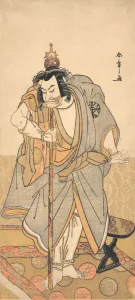 The actor Nakamura Nakazo as a rokuju-rokubu (pilgrim to Buddhist temple), ca. 1780 The actor Nakamura Nakazo as a rokuju-rokubu (pilgrim to Buddhist temple), ca. 1780