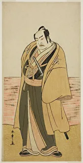 Katana Prints: The Actor Nakamura Sukegoro II as Kaminari Shokuro in the Play Hatsumombi Kuruwa Soga