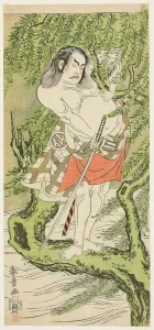 The Actor Nakamura Sukegoro II in the role of a chivalrous commoner (otokodate), Japan, c The Actor Nakamura Sukegoro II in the role of a chivalrous commoner (otokodate), Japan, c