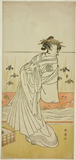 Oyama Prints: The Actor Nakamura Tomijuro I as the Courtesan Toyama in the Play Koi Nyobo Somewake