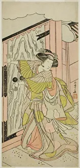 Closed Prints: The Actor Nakamura Tomijuro I as Lady Hangaku (Hangaku Gozen) in the Play Wada
