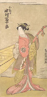 Kiyomitsu Prints: The Actor Nakamura Tomijuro in the Role of Koshizuka, ca. 1767. ca. 1767