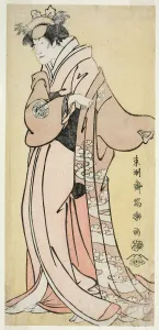 Hues Prints: The Actor Nakayama Tomisaburo I as Lady Tsukuba