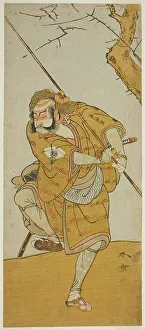 Stealth Prints: The Actor Onoe Matsusuke I as Kobayashi no Asahina Disguised as a Bird-Catcher
