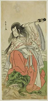 Twelfth Century Prints: The Actor Onoe Matsusuke I as Retired Emperor Sutoku in the Play Kitekaeru Nishiki no