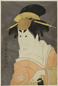 The actor Osagawa Tsuneyo II as Osan, Ippei's elder sister, 1794. Creator: Toshusai Sharaku