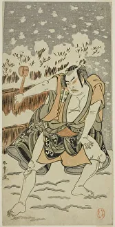 The Actor Otani Hiroji III in an Unidentified Role, Japan, c. 1780. Creator: Shunsho