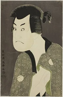 Hangoro Sakata Prints: The actor Sakata Hangoro III as Fujikawa Mizuemon, 1794. Creator: Toshusai Sharaku