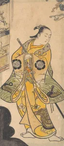 Actor as a Samurai Youth, ca. 1735. Creator: Torii Kiyotada