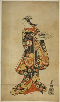 Kiyonobu Torii I Prints: The Actor Sanjo Kantaro II as Oshichi in the play Nanakusa Fukki Soga
