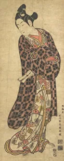 The Actor Sanogawa Ichimatsu I Standing, ca. 1743. Creator: Ishikawa Toyonobu