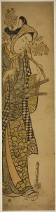 The Actor Sanogawa Ichimatsu l as a young man, c. 1742. Creator: Torii Kiyoshige